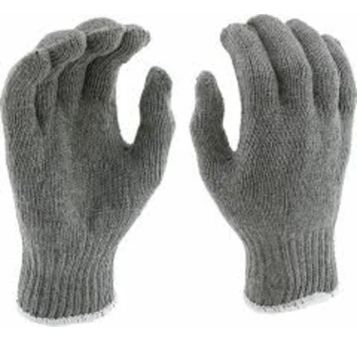 Cotton Hand Gloves - Color: Gray