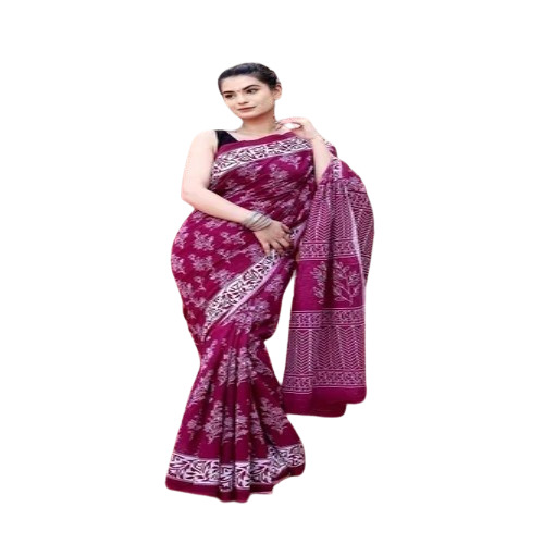 Ladies Pure Cotton Saree