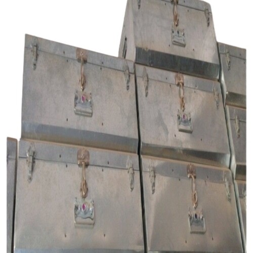 Steel Trunk - Color: Silver