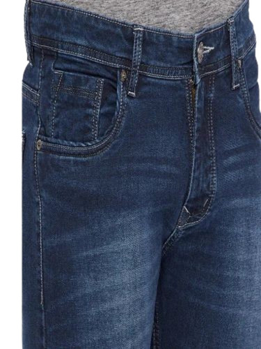 Straight Fit Plain Men Jeans