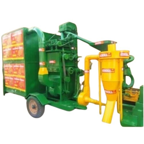 Tractor Mini Rice Mill With Cyclone - Automatic Grade: Automatic