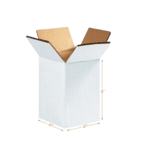 White Corrugated Packaging Box