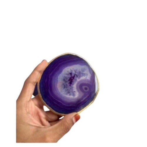 Designer Agate Coaster
