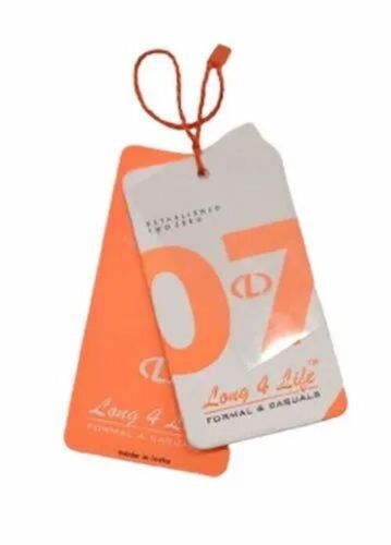 Paper Printed Garment Tags