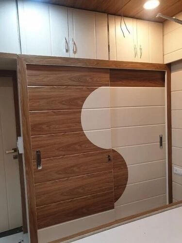 2 Door Wooden Wardrobe