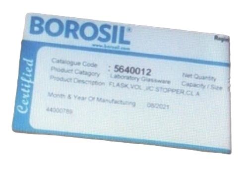 50ml Borosil Glass Tube