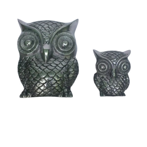 Aluminum Owl Statue