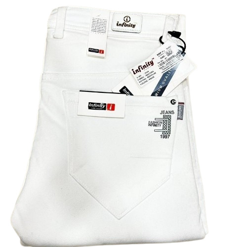 White Denim Jeans 