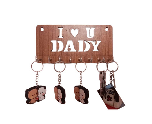 Wooden Keychain Holder