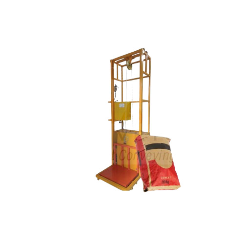 Cement Bag Lifting Machine(Single Phase)