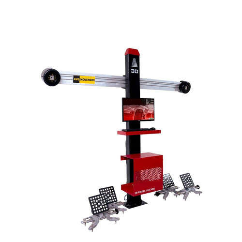 Computerised Wheel Alignment Machine