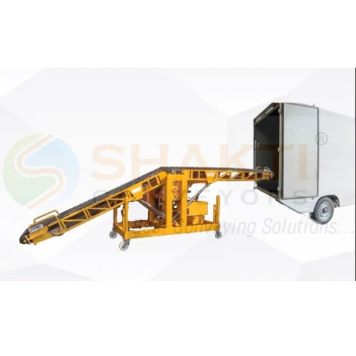 Truck Loading Conveyor - Color: Golden Yellow