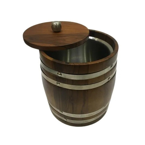 5 Ltr Wooden Ice Bucket
