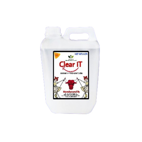 Liquid Chlorine - 5 LTR Liquid , Industrial Grade, Clear Appearance, Effective Purity, Suitable for Room Temperature Storage