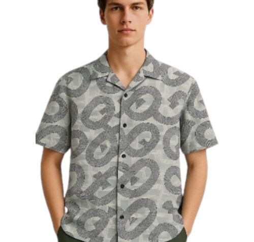 Printed Half Sleeve Mens Shirts