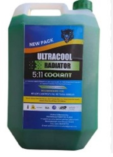 5 L Green Ultracool Radiator Coolant