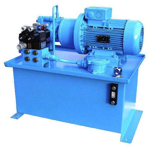 Blue Hydraulic Power Unit