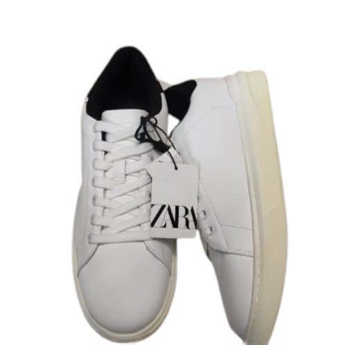Casual Leather Shoes For Men - Color: White