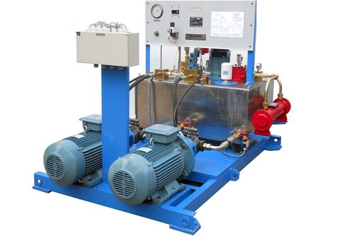 Industrial Blue Hydraulic Power Pack