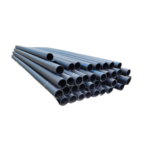 Agricultural Hdpe Pipe - Color: Black With Blue Stripe
