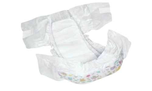 Baby Diapers - Non Woven Material, Customized Size, White Color | Light Weight, Designed for Ages 0-1 Years, Ideal for Kids
