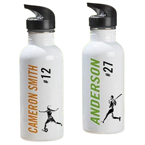 Personalised Stainless Steel Sports Water Bottle