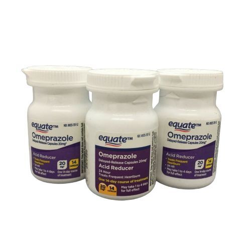 20 Mg Equate Omeprazole Tablets