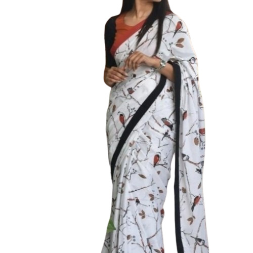 Ladies Printed Jaipuri Saree