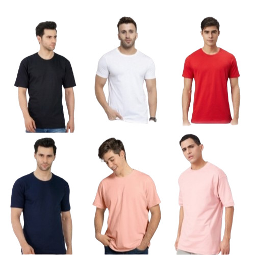 Men Plain T Shirt By B.y.c Online Retail Private Limited