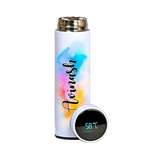 Personalised Temperature Display Water Bottle