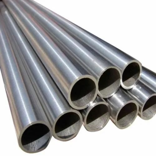 Stainless Steel Round Pipe - A Grade, Silver Color, Corrosion Resistant | Durable, Long Lasting, Good Condition, Round Shape
