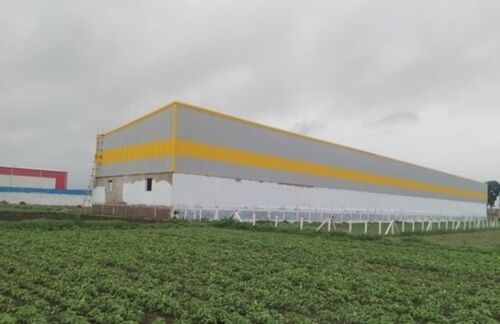 Steel Frame Factory Shed