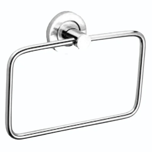 Chrome Finish Ss Towel Ring