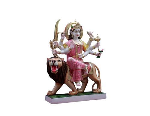 Marble Durga Statue