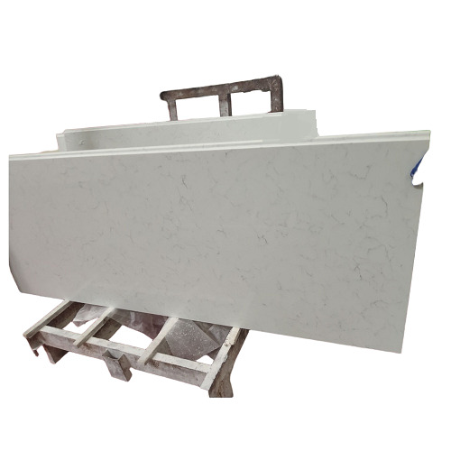 Artificial Stone Polished Calacatta Quartz Compact Wall Panel Slabs