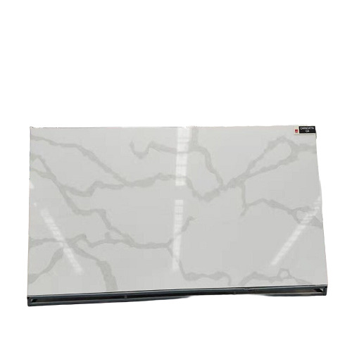 Kitchen Countertop Artificial Calacatta Venus White Quartz Stone Slab