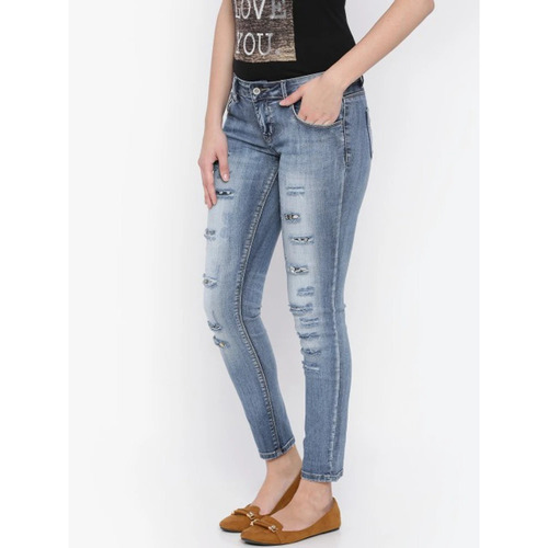 Ladies Denim Jeans - Color: Grey