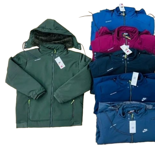 Mens Winter Hooded Jacket