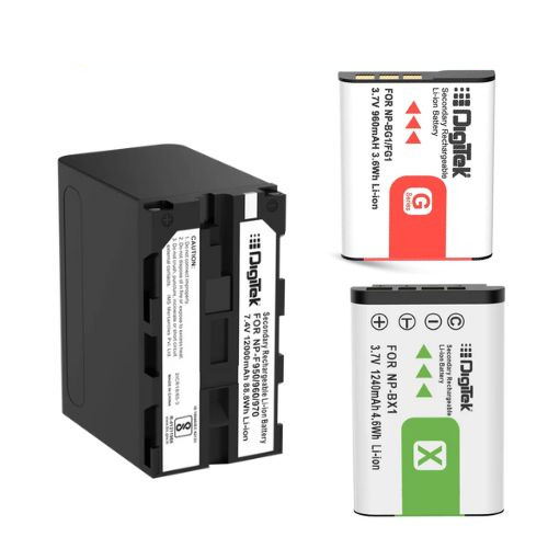 Digitek Li-Ion Camera Batteries