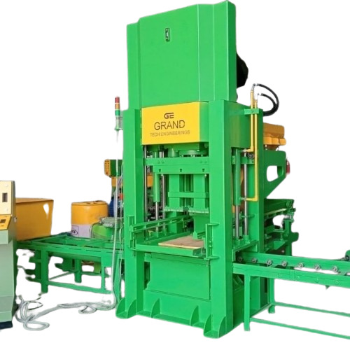 Hydraulic Fly Ash Brick Making Machine - Solid Brick 2250kg Weight 320V Hydraulic System | Automatic Green Color High Durability AAC Plant Use