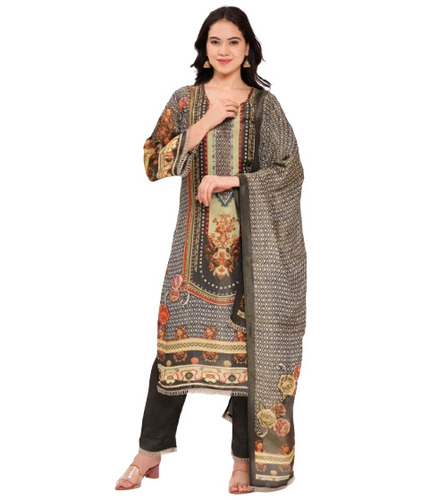 Tissue Shimmer Printed Suit Set