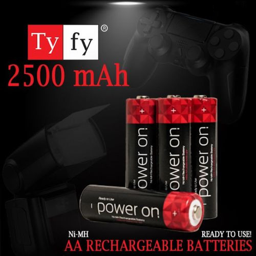 Tyfy 9v Rechargeable Aa Batteries