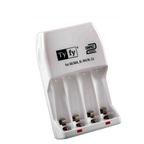 Tyfy Rechargeable Battery Compact 2 Charger - Material: Plastic