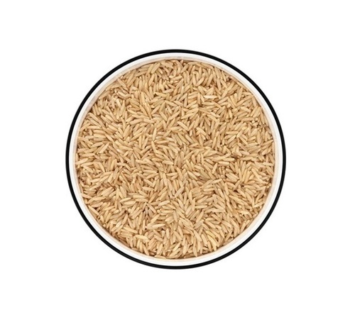 Brown Basmati Rice - Organic Long Grain Brown Color Solid Form | High in Protein Gluten-Free Nutrient-Enriched Hard Texture
