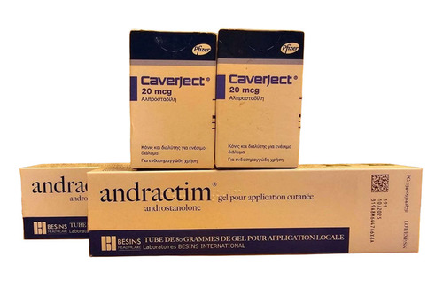 Caveject 20mcg Andractim Gel