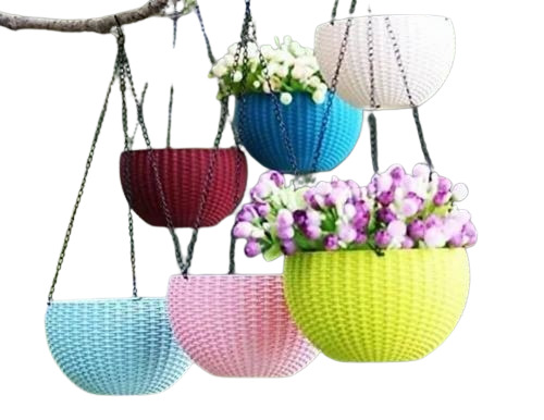 plastic flower pots