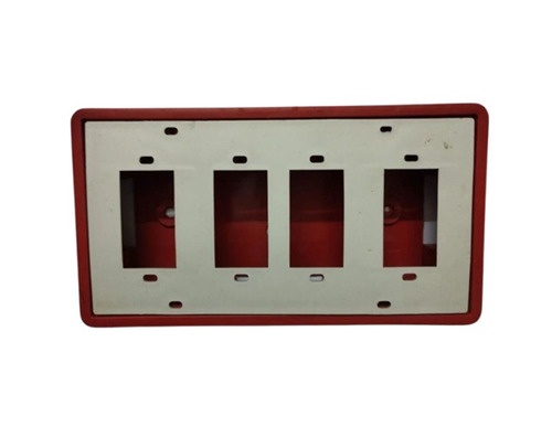 Plastic Switch Box - Color: White
