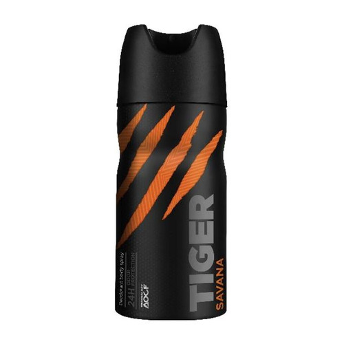 Tiger Savana Deodorant Body Spray (150 Ml) - Gender: Male