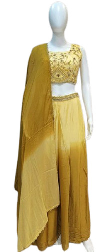 Ladies Palazzo Suit Set Designer - Color: Multi Color