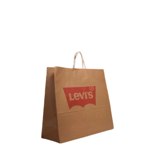 Brown Paper Shopping Bag